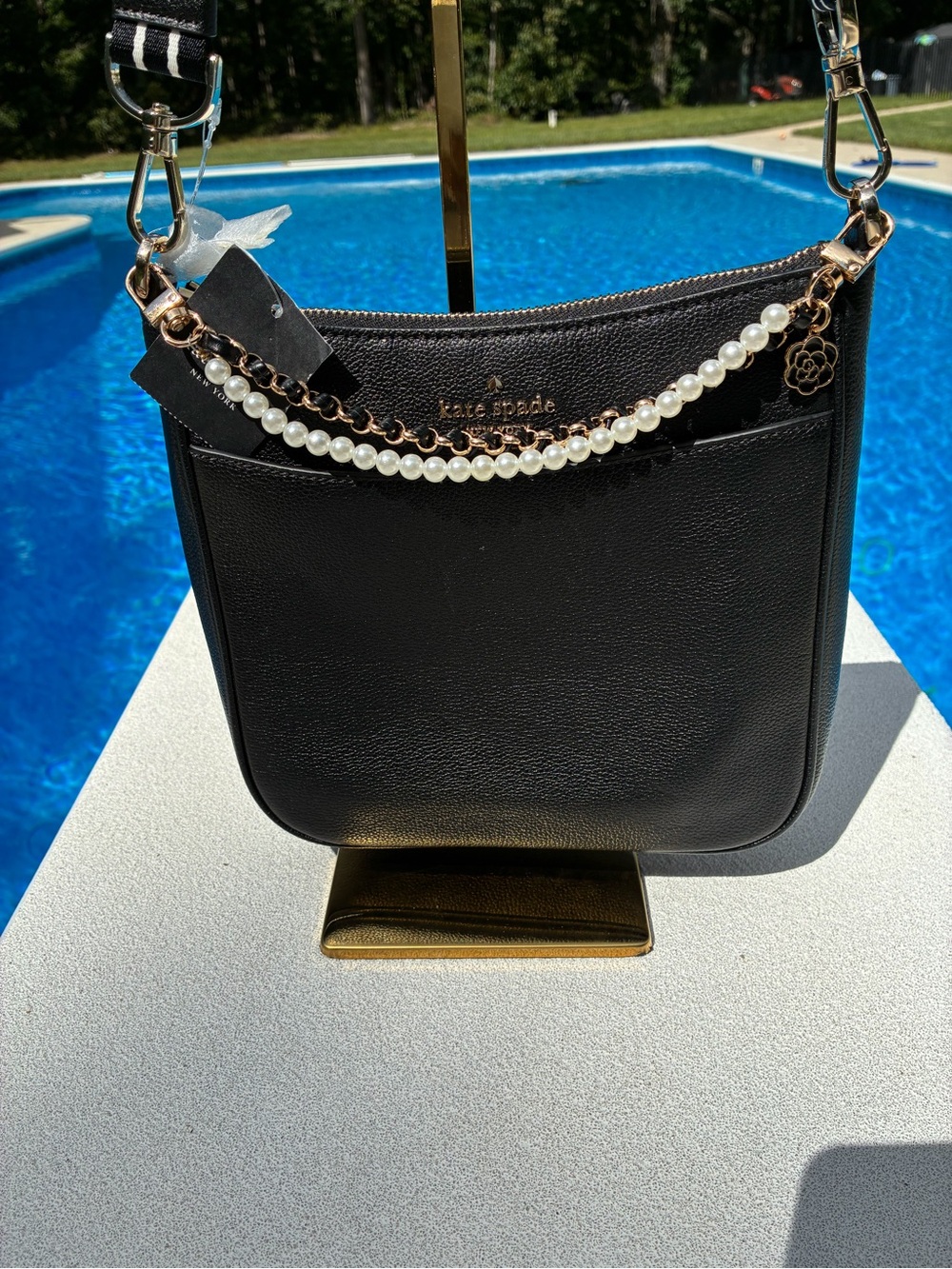 Kate Spade Pebbled Leather Swing Pack NWT